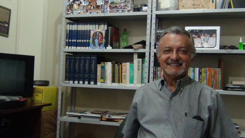 Oti Santos - Jornalista e político. Primeiro prefeito de Belterra